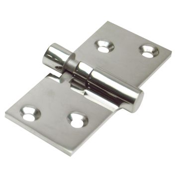 Whitecap Take-Apart Motor Box Hinge (Locking) - 316 Stainless Steel - 1-1/2&quot; x 3-5/8&quot;