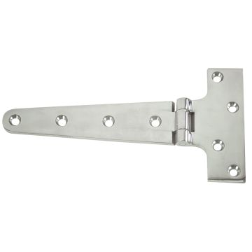 Whitecap T-Strap Hinge - 316 Stainless Steel - 7-3/4&quot; x 3-7/8&quot;