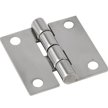 Whitecap Butt Hinge Reversed - 304 Stainless Steel - 2&quot; x 2&quot;