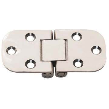 Whitecap Flush Mount 2-Pin Hinge - 304 Stainless Steel - 3&quot; x 1-1/2&quot;