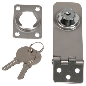 Whitecap Locking Hasp - 304 Stainless Steel - 1&quot; x 3&quot;