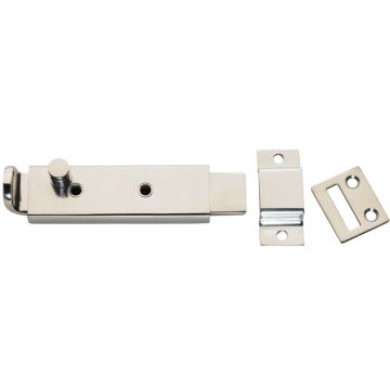 Whitecap Spring Loaded Slide Bolt/Latch - 316 Stainless Steel - 5-5/16&quot;