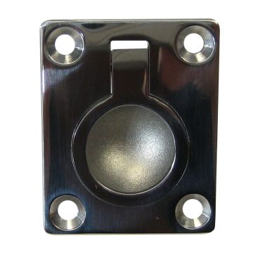 Whitecap Flush Pull Ring - 316 Stainless Steel - 1-1/2&quot; x 1-7/8&quot;