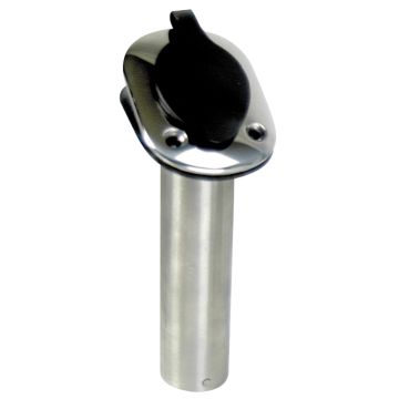 Whitecap 30&#176; Flush Mount Rod Holder - 304 Stainless Steel - 9-1/4&quot;