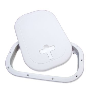 HiTide 9" x 14"  Innovative Access Plate, Arctic White