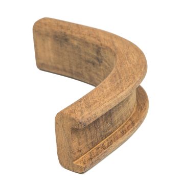 Whitecap Teak Track Inside Corner Molding - 3/4&quot;
