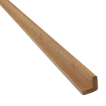 Whitecap Teak &quot;L&quot; Molding Large - 5'