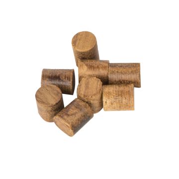 Whitecap Teak Plugs - 1/4&quot; - 20 Pack
