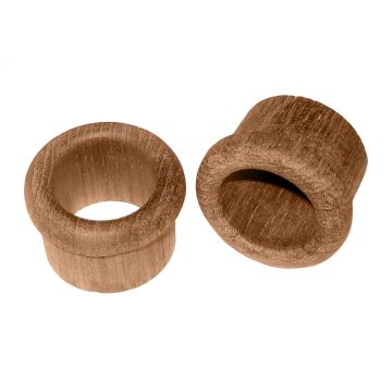 Whitecap Teak Finger Pull - 1&quot; Barrel Length - 2 Pack