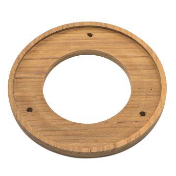 Whitecap Teak Trim Ring - 3&quot; Inner Diameter Opening