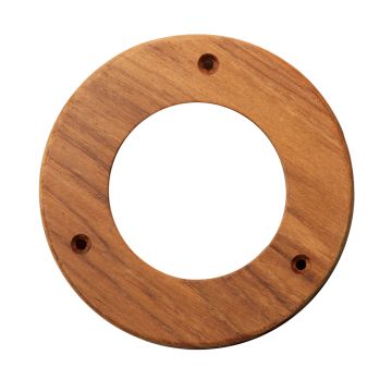 Whitecap Teak Trim Ring - 4&quot; Inner Diameter Opening