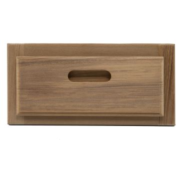 Whitecap Teak Drawer/Door Front & Frame - 12&quot;W x 6&quot;H