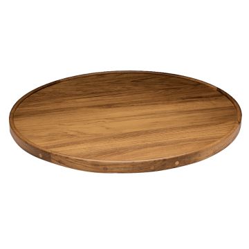 Whitecap Teak Round Table Top - 24&quot; x 1-1/8&quot;