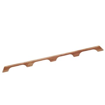 Whitecap Teak Handrail - 4 Loops - 43&quot;L