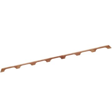 Whitecap Teak Handrail - 7 Loops - 73&quot;L