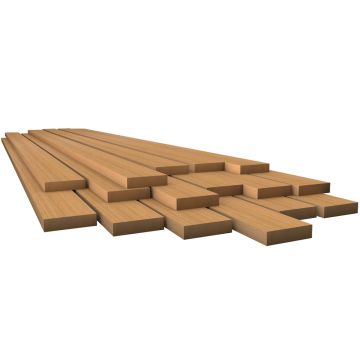 Whitecap Teak Lumber - 7/8&quot; x 4&quot; x 36&quot;