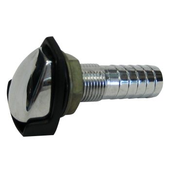 Perko Gas Tank Vent w/Splash Guard - Chrome Plated Zinc - &#8541;&quot; Hose