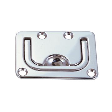 Perko Flush Lifting Handle - Chrome Plated Zinc - 3&quot; x 2-&#188;&quot;