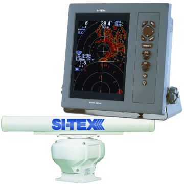 SI-TEX Professional Dual Range Radar w/6kW 4.5' Open Array - 10.4&quot; Color TFT LCD Display