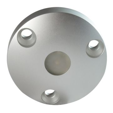 Lumitec &quot;Anywhere&quot; Light - Brushed Housing - Tri-Color - White, Blue & Red