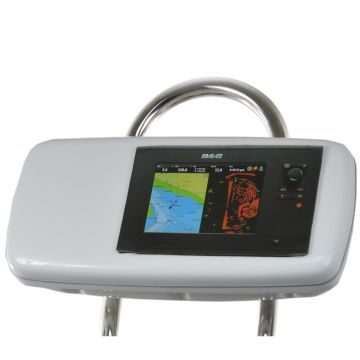 NavPod GP1040-08 SystemPod Pre-Cut f/B&G Zeus Touch 8 & Simrad NSS8 Mounted In Center f/9.5&quot; Wide Guard