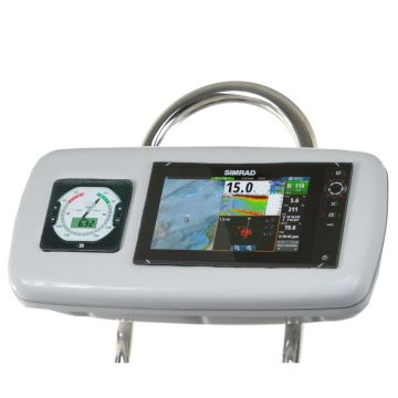 NavPod GP1040-13 SystemPod Pre-Cut f/Simrad NSS9 evo2 or B&G Zeus&#178; 9 & 1 Instrument f/9.5&quot; Wide Guard
