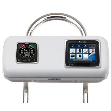 NavPod GP1517 SystemPod Pre-Cut f/Raymarine a65/a67/a68 & 1 Instrument f/9.5&quot; Wide Guard