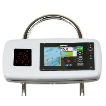 NavPod GP2040-13 SystemPod Pre-Cut f/Simrad NSS9 evo2 or B&G Zeus&#178; 9 & 1 Instrument f/12&quot; Wide Guard