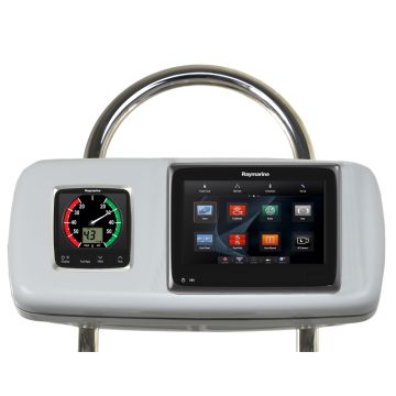 NavPod GP2040-14 SystemPod Pre-Cut f/Raymarine a95/a97/a98 & 1 Instrument f/12&quot; Wide Guard