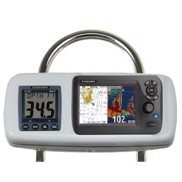 NavPod GP2040-18 SystemPod Pre-Cut f/Furuno GP1870/GP1870F & 1 Instrument f/12&quot; Wide Guard