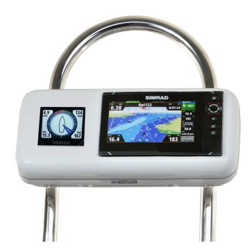 NavPod GP2516 SystemPod Pre-Cut f/Simrad NSS7 evo2 or B&G Zeus&#178; 7 & 1 Instrument f/12&quot; Wide Guard