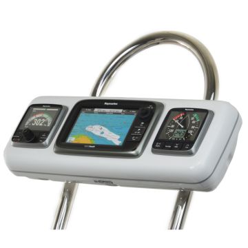 NavPod GP2604 SystemPod Pre-Cut f/Raymarine e7/e7D & 2 Instruments f/12&quot; Wide Guard