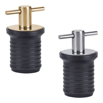 White Water Twist Drain Plug