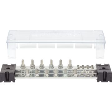 Blue Sea PowerBar 1000 - 12 3/8&quot; Terminal Studs w/Cover