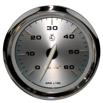 Faria Kronos 4&quot; Tachometer - 6,000 RPM (Gas - Inboard & I/O)