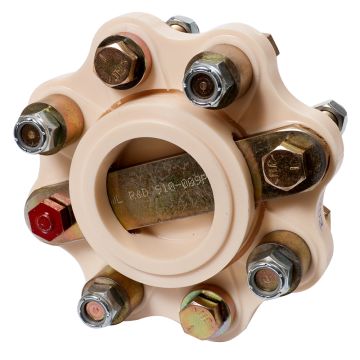 R & D Flexible Shaft Coupling f/5&quot; B/W, Hurth - 13HP/100RPM Capacity