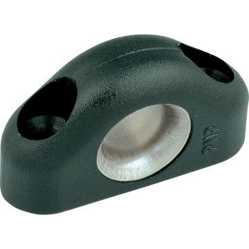 Ronstan Fairlead Black Plastic w/Stainless Steel Liner - 8.5mm (5/16&quot;) ID