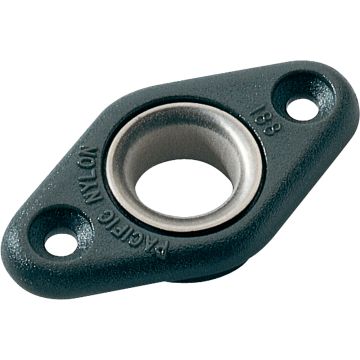 Ronstan Screw-On Plastic Nylon Bush - Stainless Steel Lined - 11mm (7/16&quot;) ID x 5mm (3/16&quot;) Deep