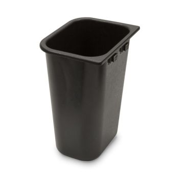 HiTide | 12 Quart Hang It Mate Trash Bin Black