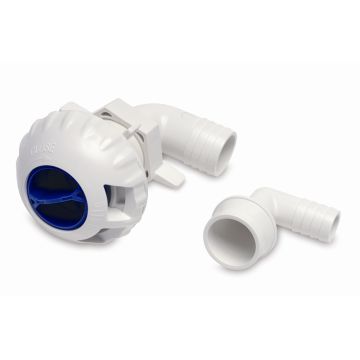 Shurflo by Pentair Livewell Fill Valve w/3/4&quot; &amp; 1-1/8&quot; Fittings
