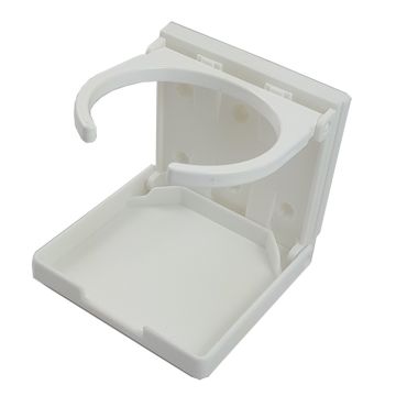 Marine Boat Folding Drink Holder - White