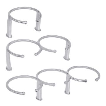 Stainless Steel Ringlike Cup Drink Holders
