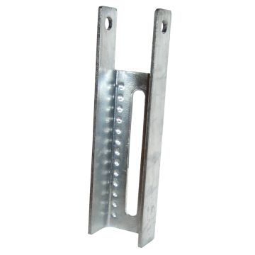 C.E. Smith Vertical Bunk Bracket Dimpled - 7-1/2&quot;