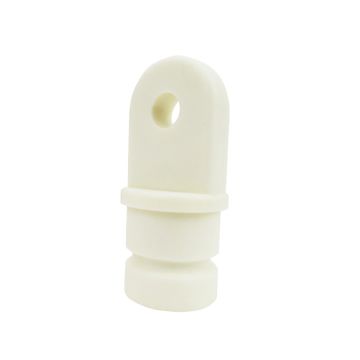 Nylon Top Internal Eye End, White