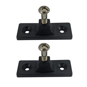 Black Nylon Side Mount Deck Hinge