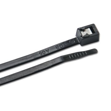 Ancor 14&quot; UV Black Self Cutting Cable Zip Ties - 500-Pack