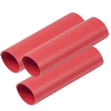 Ancor Heavy Wall Heat Shrink Tubing - 3/4&quot; x 6&quot; - 3-Pack - Red