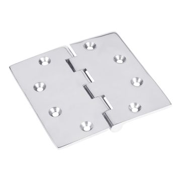 Stainless Flush Mount Butt Hinge, Barrel Down 