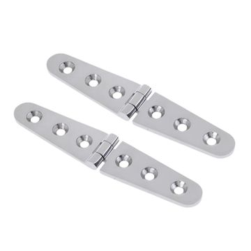 Stainless Steel Strap Hinge 6-1/4" x 1-1/16" (Pair)