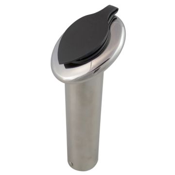 Amar Stainless Flush Mount Bolt Through Rod Holder